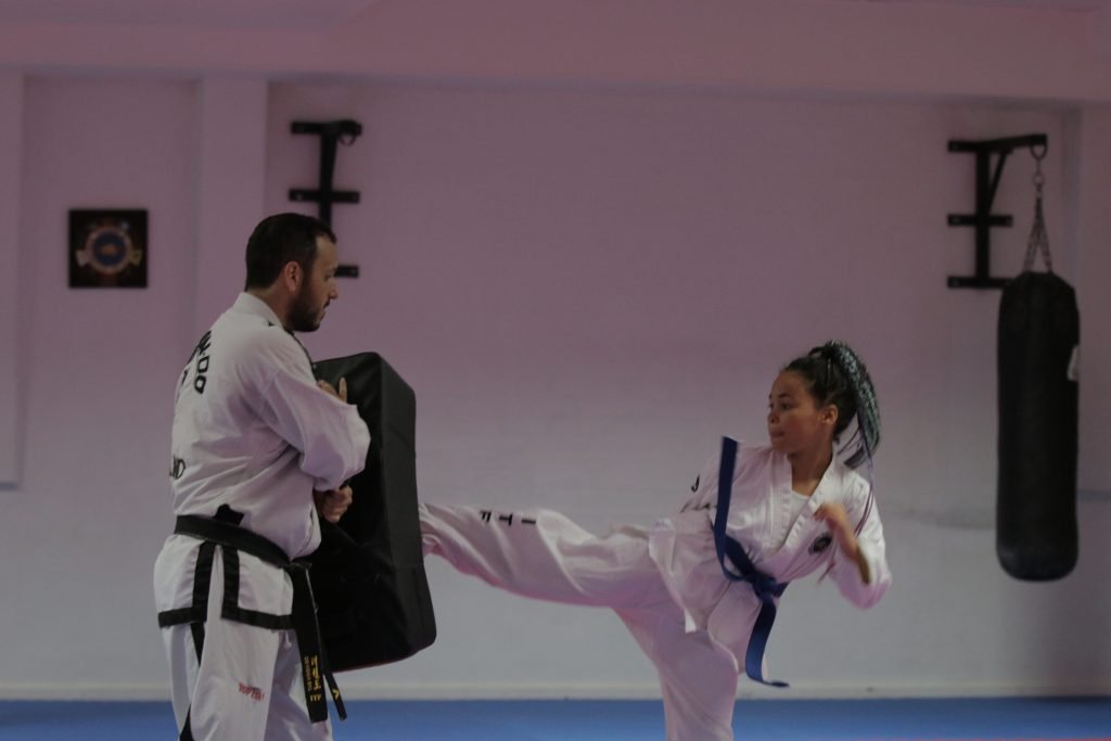 Self Defence Taekwon-Do Training