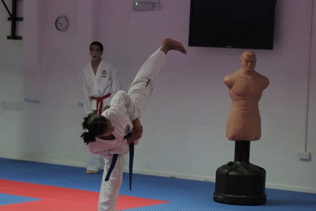 Flexible Taekwon-Do Kick